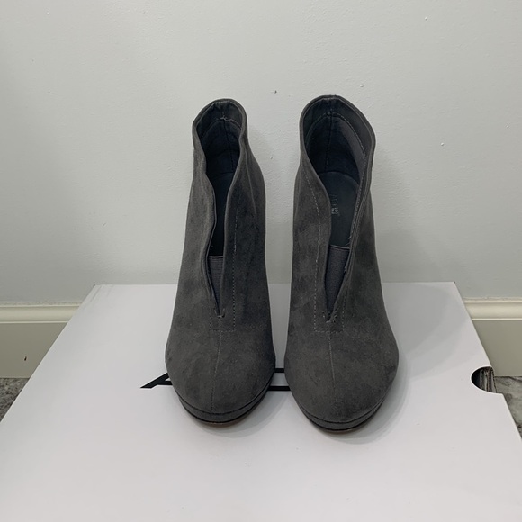 APT.9 Suede Heeled Ankle Boot - Picture 2 of 5